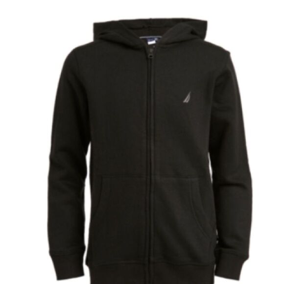 NAUTICA Big Boys Wilson Full-Zip Fleece Hoodie Fleece pullover - Picture 5 of 5